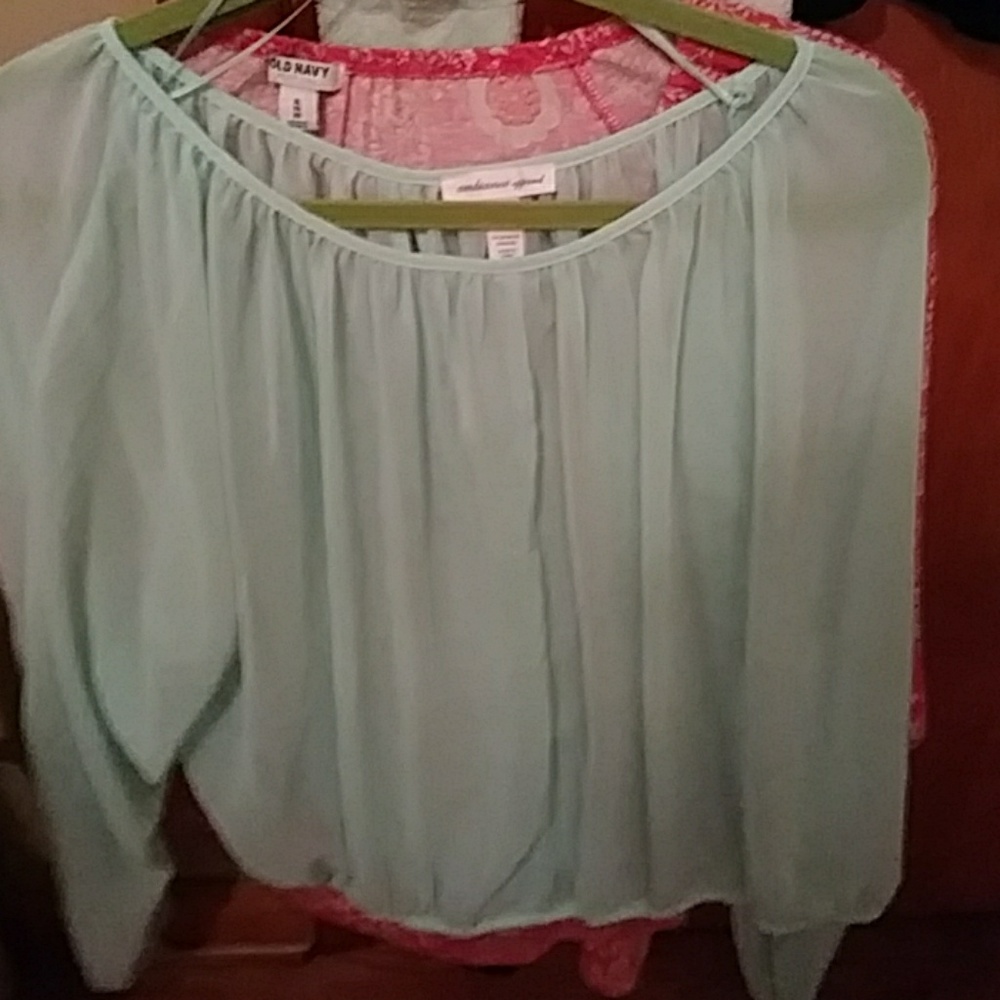 Sheer,  light,  n breezy blouse